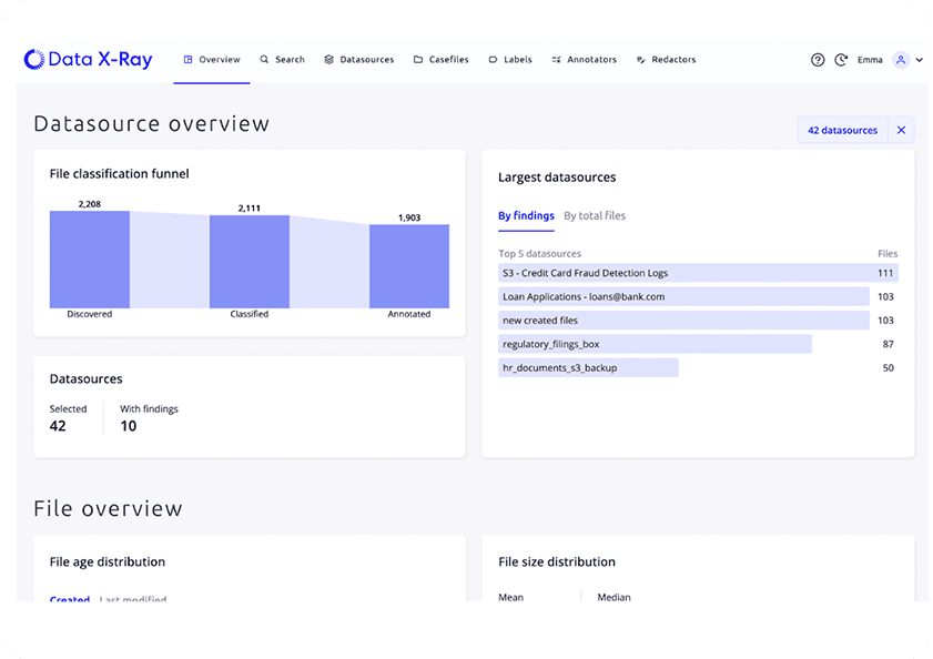 Compliance Reporting simplified by Data X-Ray